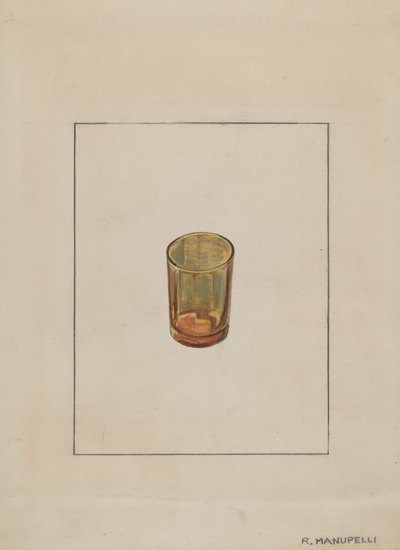 Amber glass av Raymond Manupelli