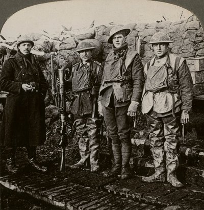 Lewis maskingeværere, Hollebeke, Belgia, første verdenskrig, 1914-1918. av Realistic Travels Publishers