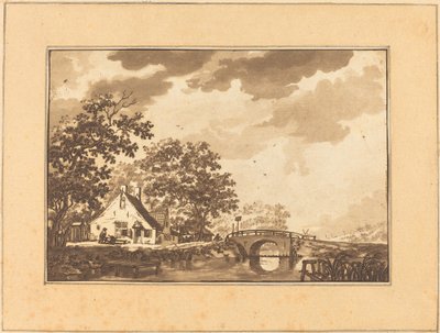 Landskap av Regina Schönecker after Jacob Cats