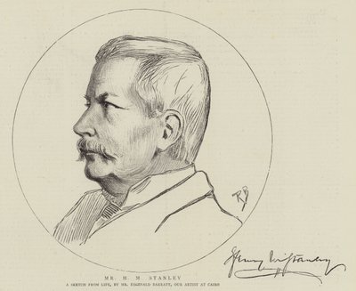 Mr HM Stanley av Reginald Barratt