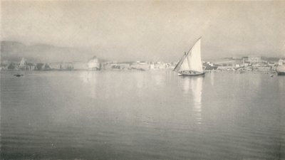 I havnen, Palma, Mallorca, c1927, 1927 av Reginald Belfield