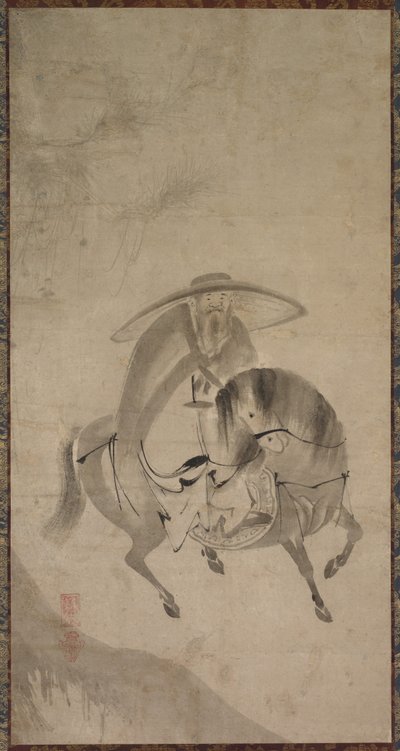 Su Dongpo rir på et esel av Reietsu