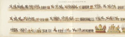 Historisk prosesjon, holdt i Amsterdam 12. mai 1874 (tittel på objekt) av Reinier Craeyvanger