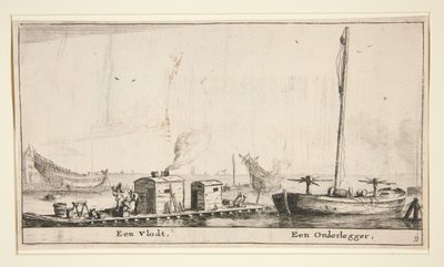 To båter (en vlodt, en dalbane) av Reinier Nooms