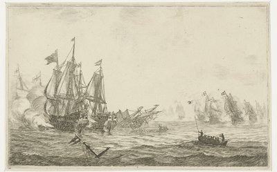 sjøslag New Ship Batalien (serietittel) av Reinier Nooms