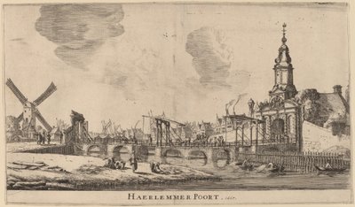 Haarlem Gate (Haerlemmer Gate) av Reinier Nooms, called Zeeman