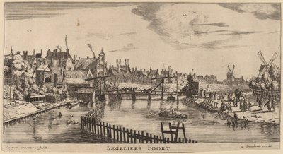 Regulars Gate (Regulators Gate) av Reinier Nooms, called Zeeman