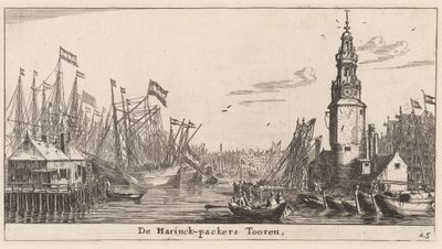 Haringpakkers Tower i Amsterdam av Reinier Nooms, called Zeeman