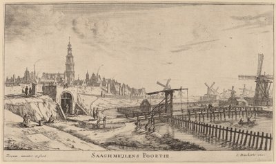 Zagmolan-porten (Saghmeulens Sumpurae) av Reinier Nooms, called Zeeman