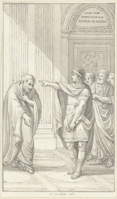 Alexander Severus og Arabinus av Reinier Vinkeles (I)