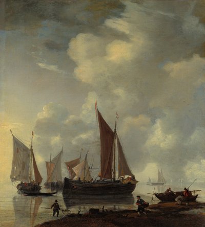 Kystscene, midten av 1600-tallet. av Reinier Zeeman