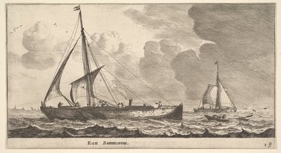 En samourisk, 1600-tallet. av Reinier Zeeman