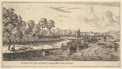 Seinen ved Bend of the Mall, 1600-tallet. av Reinier Zeeman