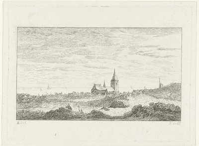 Landsby ved sjøen av Reinierus Albertus Ludovicus baron van Isendoorn à Blois