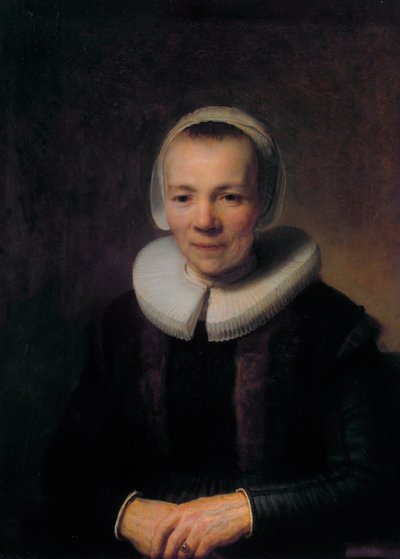 Portrett av Baertje Martens av Rembrandt