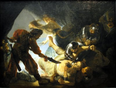 Samsons blinding av Rembrandt