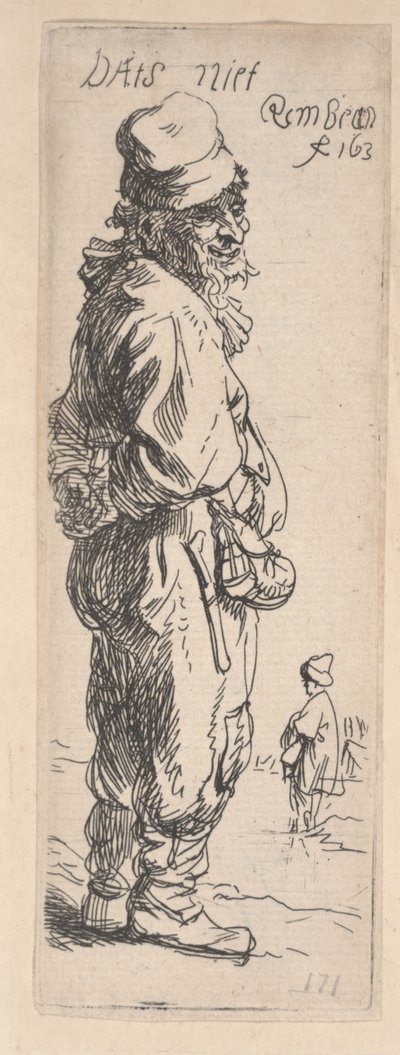 Tigger svarer av Rembrandt van Rijn