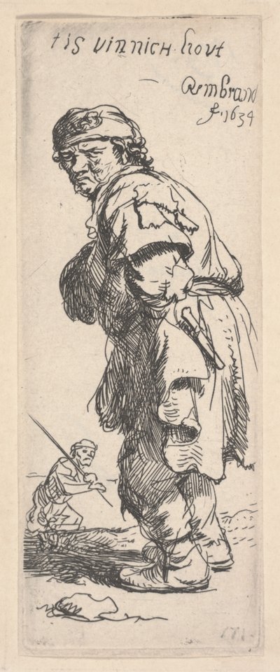 Tigger snakker av Rembrandt van Rijn