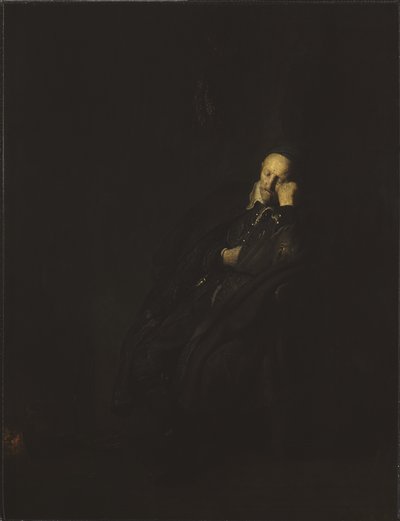 Portrett av en gammel mann, 1629 av Rembrandt van Rijn