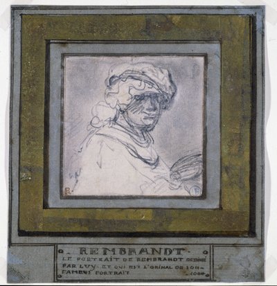 Selvportrett av Rembrandt van Rijn