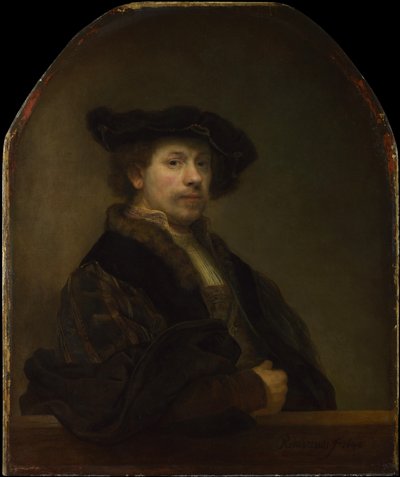 Selvportrett i en alder av 34 av Rembrandt van Rijn