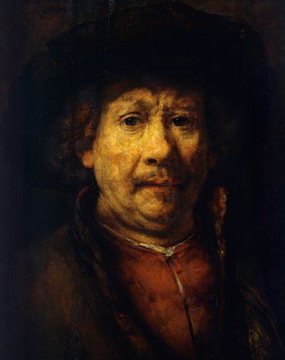 Selvportrett av Rembrandt Harmensz. van Rijn