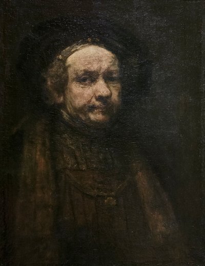 Selvportrett av Rembrandt Harmensz. van Rijn