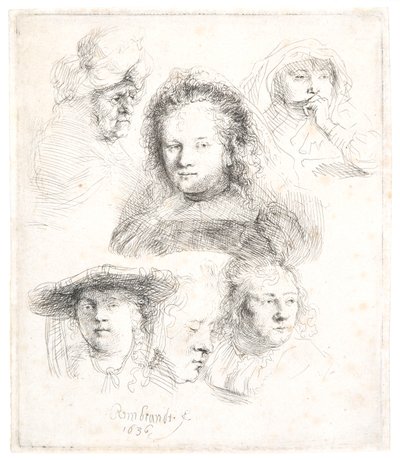  av Rembrandt Harmensz. van Rijn