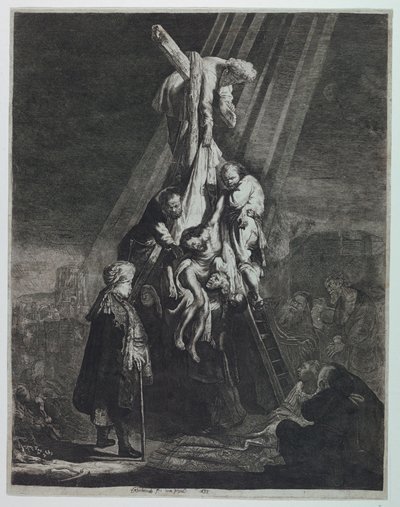 Nedstigningen fra korset av Rembrandt van Rijn