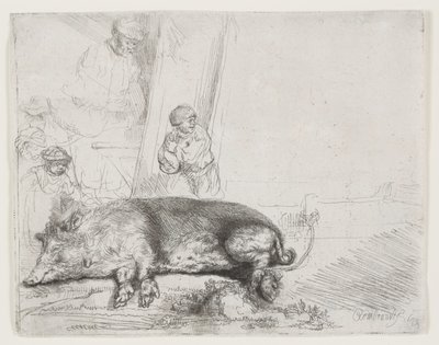 The Hog av Rembrandt van Rijn