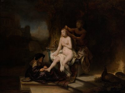 Toalettet i Batseba av Rembrandt van Rijn