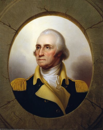 George Washington (koøyetype) av Rembrandt Peale