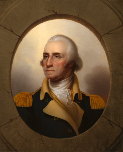 George Washington koøyetype, ca. 1853. av Rembrandt Peale