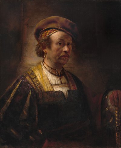 Portrett av Rembrandt, 1650. av Rembrandt Workshop
