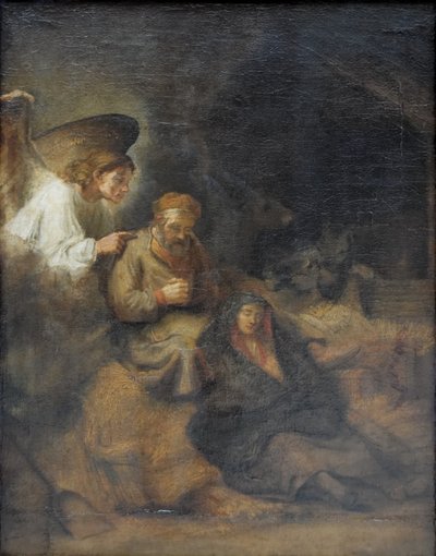 Josefs drøm av Rembrandt and workshop