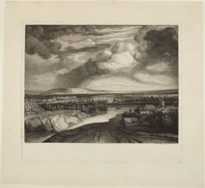 «---- Storm» etter Rembrandt av Rembrandt van Rijn