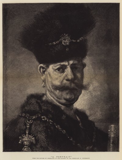 Portrett av Rembrandt van Rijn