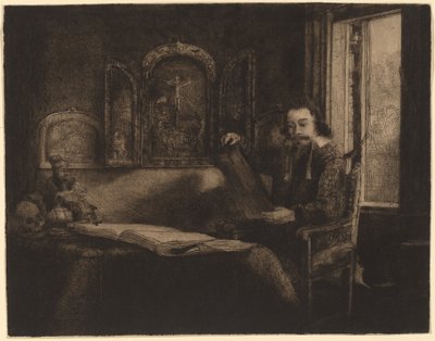 Abraham French av Rembrandt van Rijn