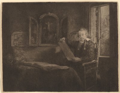 Abraham French av Rembrandt van Rijn