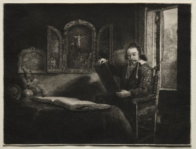 Abraham Francen, apoteker av Rembrandt van Rijn