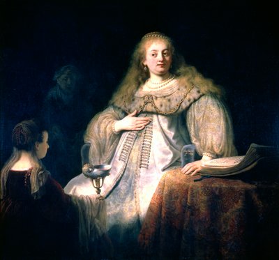 Artemisia, 1634 av Rembrandt van Rijn