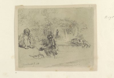 Baders Samling av åttifem originaltrykk (serietittel) av Rembrandt van Rijn