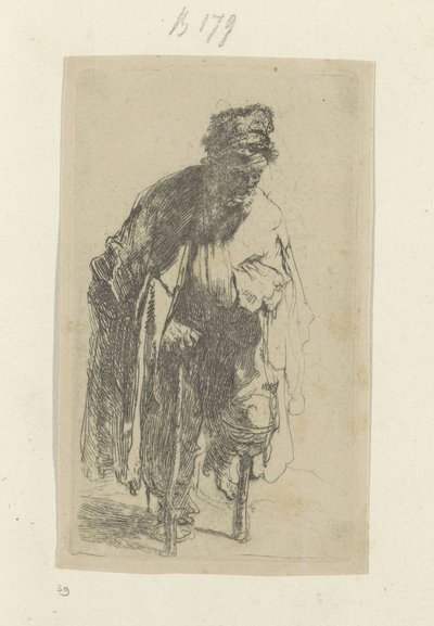Tigger med et treben Recueil de quatre-vingt-cinq estampes originales (serietittel) av Rembrandt van Rijn