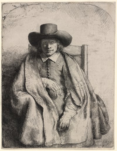 Clement de Jonghe av Rembrandt van Rijn