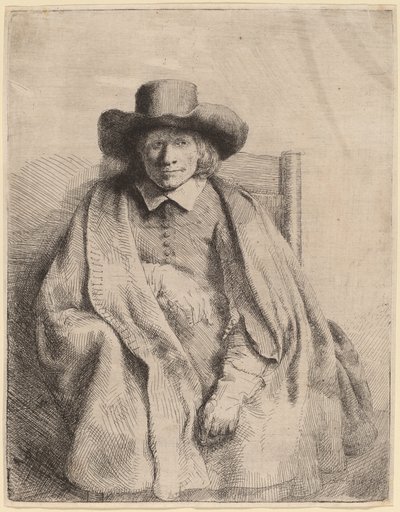 Clement de Jonghe av Rembrandt van Rijn