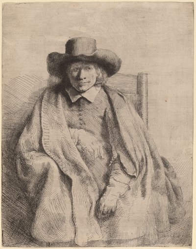 Clement de Jonghe av Rembrandt van Rijn