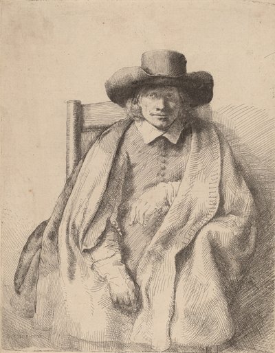 Clement de Jonghe, 1651. av Rembrandt van Rijn