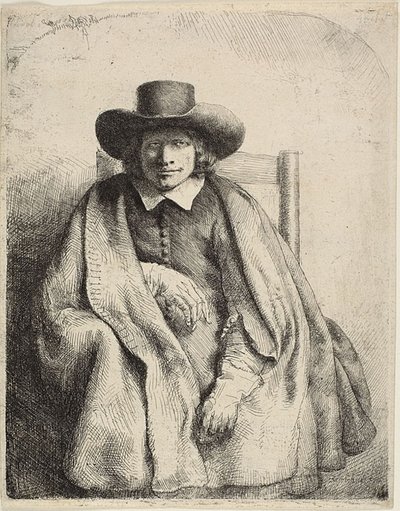 Clement de Jonghe, trykkeri av Rembrandt van Rijn