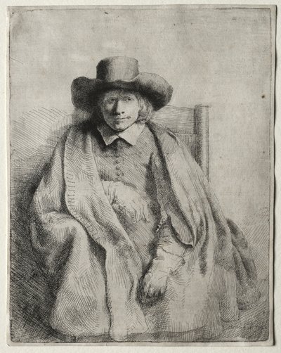 Clement de Jonghe, trykkeri av Rembrandt van Rijn