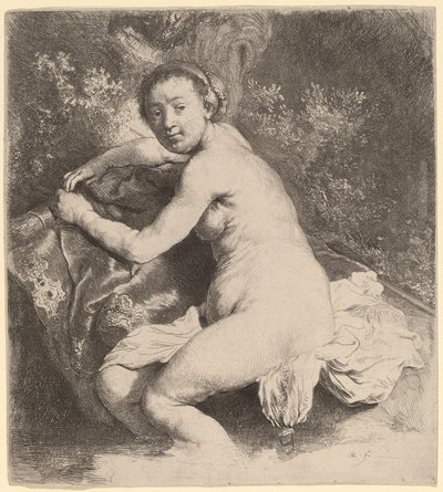 Diana på badet av Rembrandt van Rijn